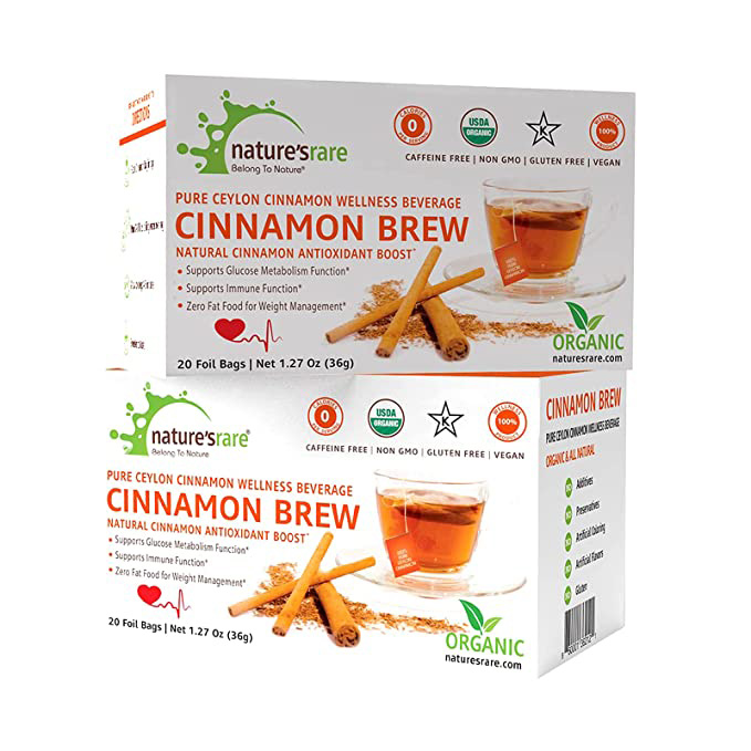 Pure Ceylon Cinnamon in a white package