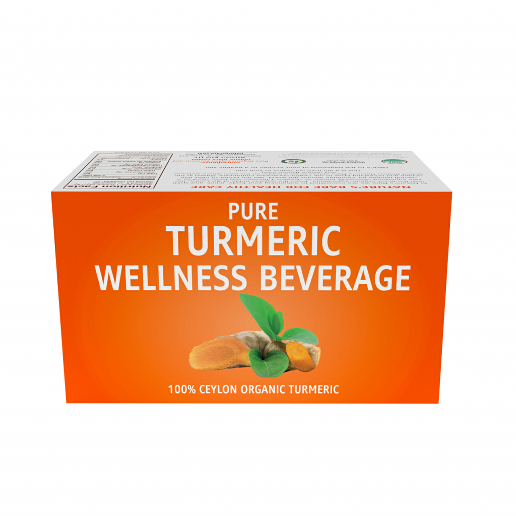 Pure Turmeric Brew Nature's Rare Curcumin Turmeric Tea