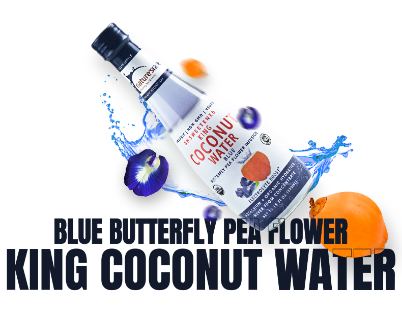 Blue Butterfly Pea Flower King Coconut Water