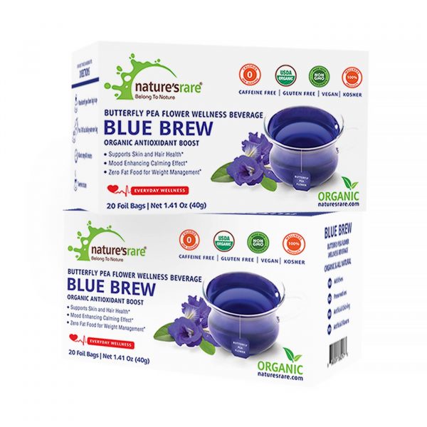 Ceylon Pure Blue Butterfly Brew in white package