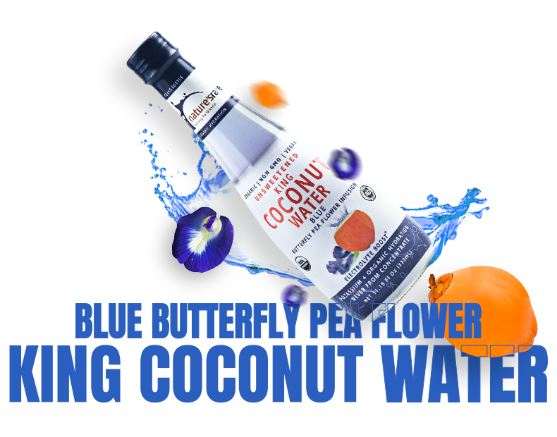 Blue Butterfly Pea Flower King Coconut Water